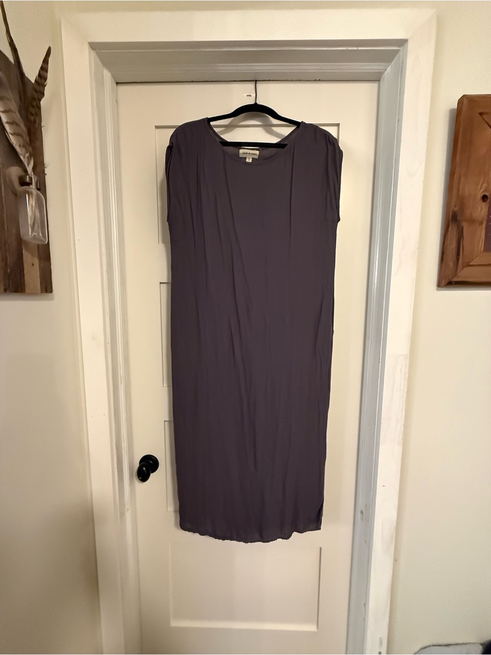 Cloth and stone grey shift dress - Picture 4 of 5